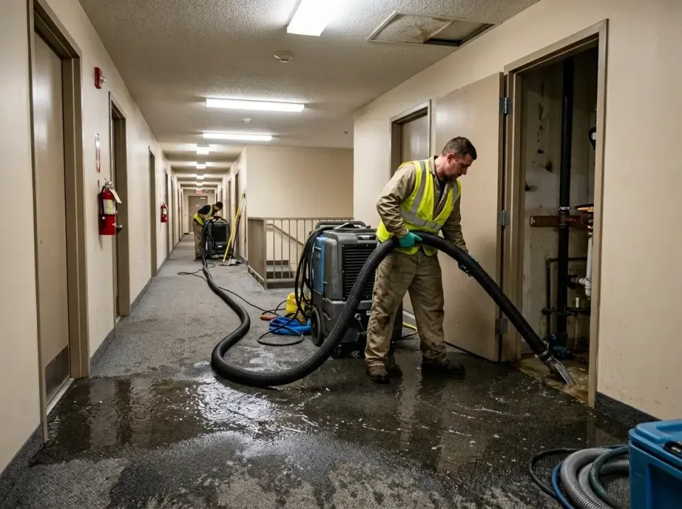 multi-unit-apartment-hallway-f-005 — frequently asked questions, Emergency Burst Pipe Water Extraction & Removal in Cozad, NE